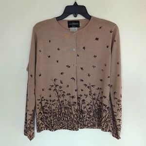 John Roberts petite silk sweater